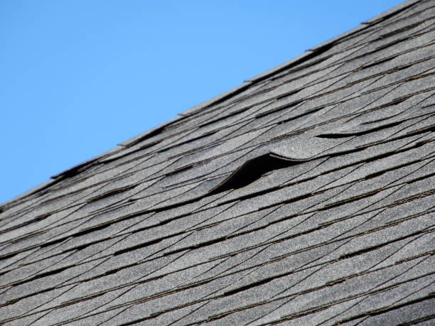 signs of Curling and buckling shingles in edmonton