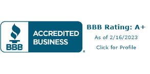 Silverline Roofing BBB Accredited Business A+ rating as of February 2023