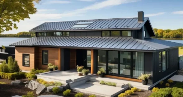 Standing Seam Metal Panels